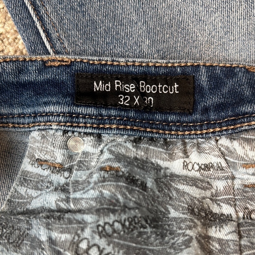 Rock and Roll Denim boot cut mid rise Jeans - Picture 10 of 15